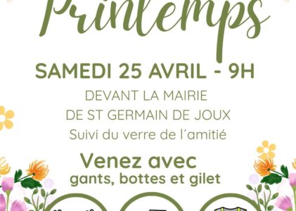 Nettoyage de printemps 2026