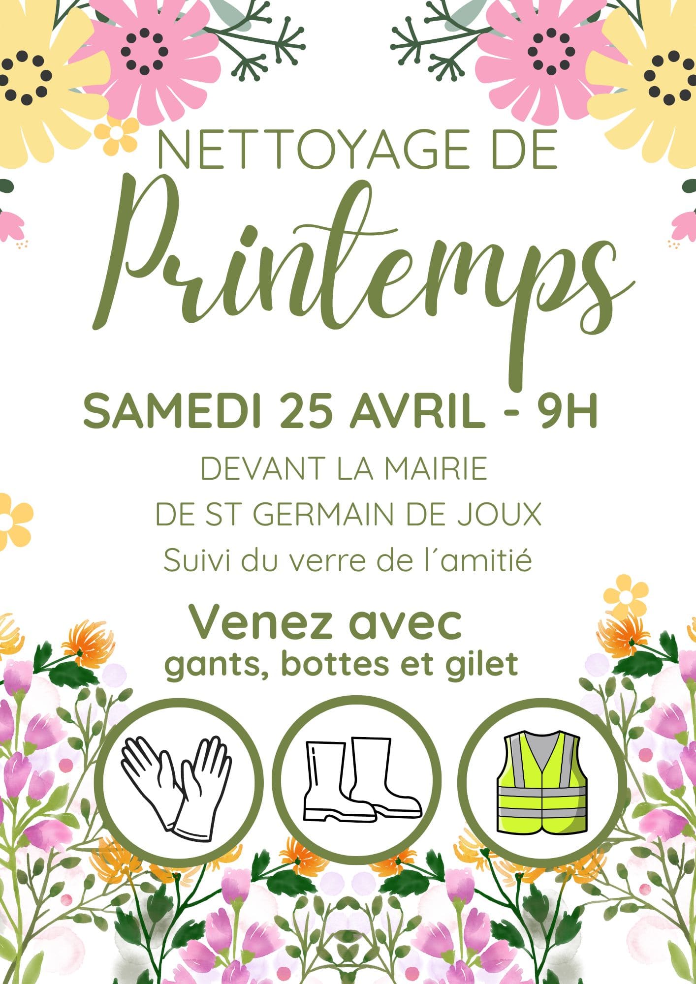 Nettoyage de printemps 2026